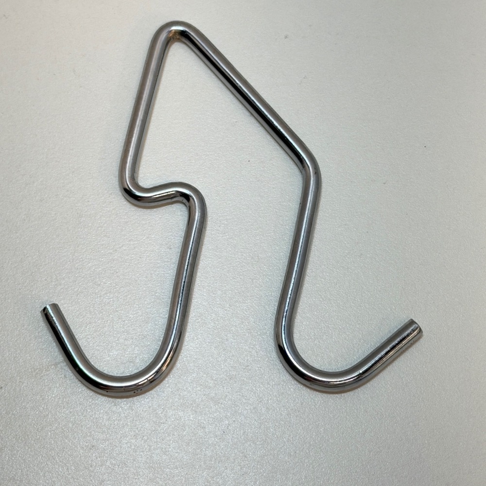 Calphalon Hanging Pot Rack Double Hook Silver Metal OEM Replacement Part